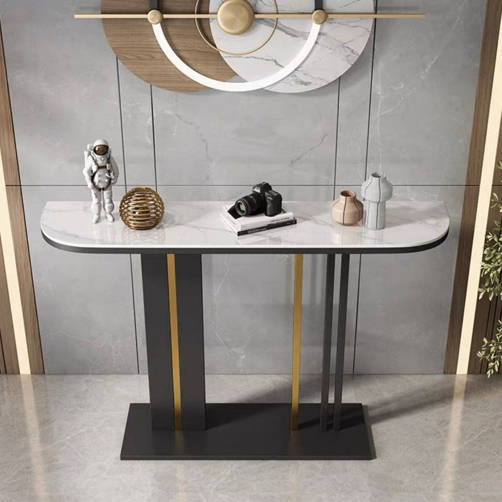 NOAMI Marble Console Table - Radical Homes Singapore
