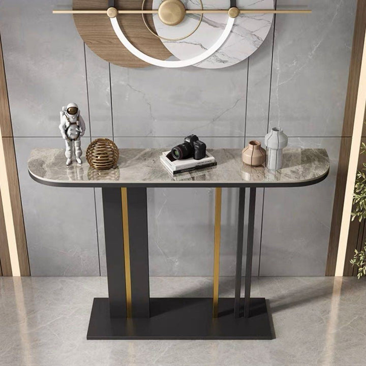 NOAMI Marble Console Table - Radical Homes Singapore