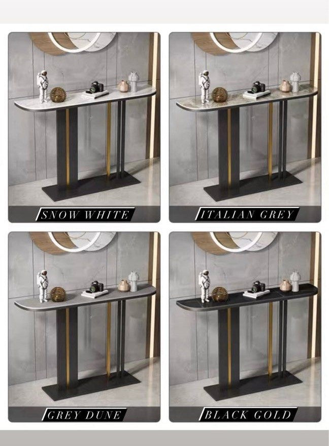 NOAMI Marble Console Table - Radical Homes Singapore