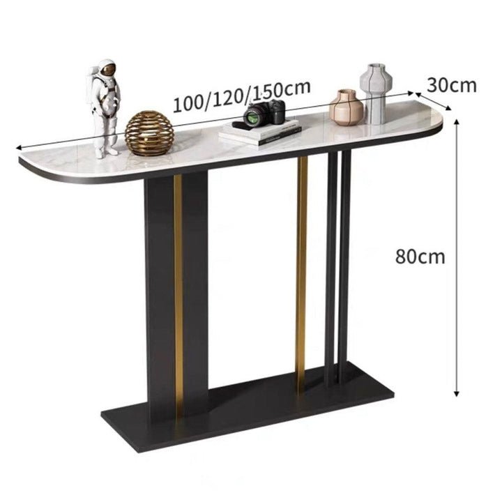 NOAMI Marble Console Table - Radical Homes Singapore