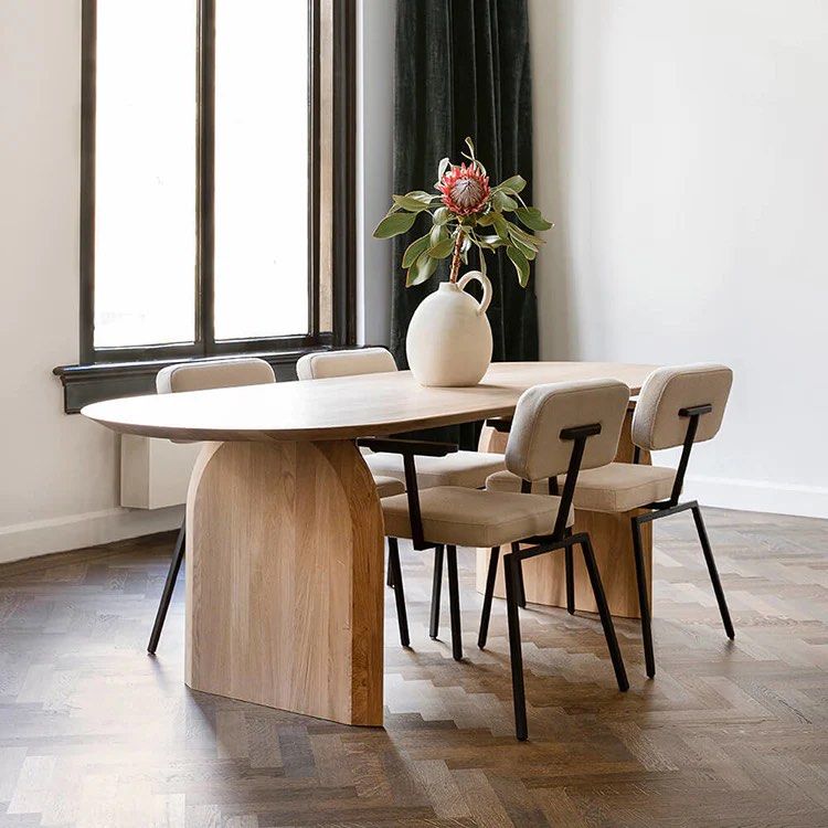 AUSTON Wood Dining Table - Radical Homes Singapore