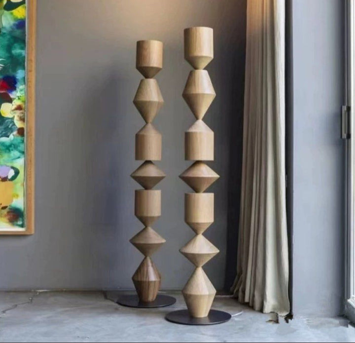 AMADEUS Japandi Standing Lamp - Cassa Haus Singapore