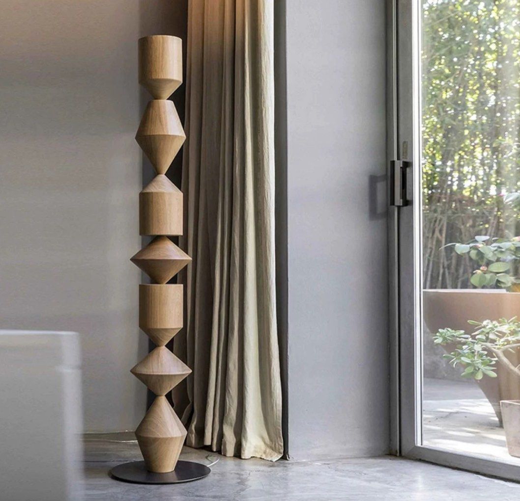 AMADEUS Japandi Standing Lamp - Cassa Haus Singapore