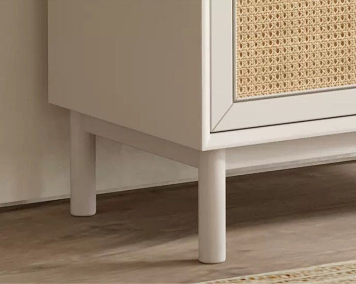 AGRIPPINA Japandi Rattan Chest Of Drawers' - Radical Homes Singapore