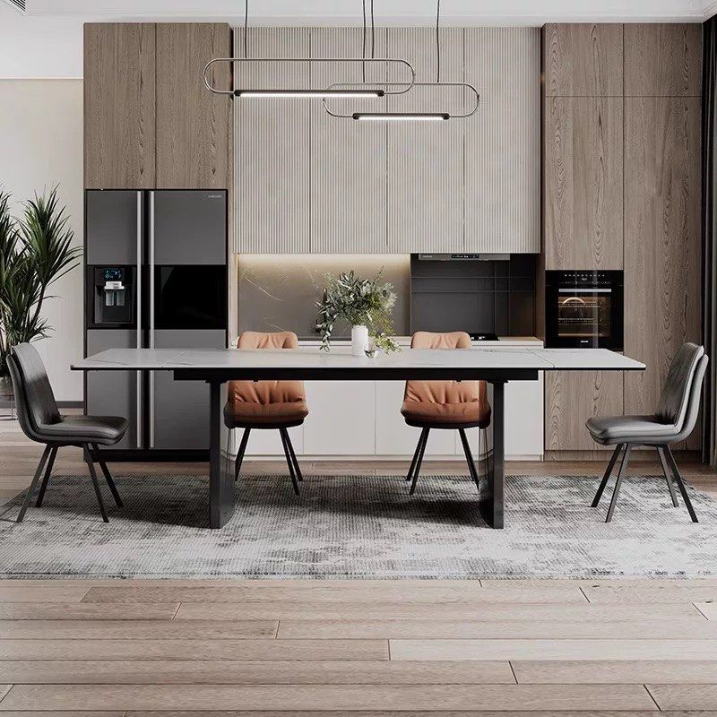 BAILEY Modern Extendable Dining Table - Radical Homes Singapore