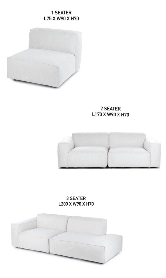 CALVIERA Modern Fabric Sofa - Radical Homes Singapore
