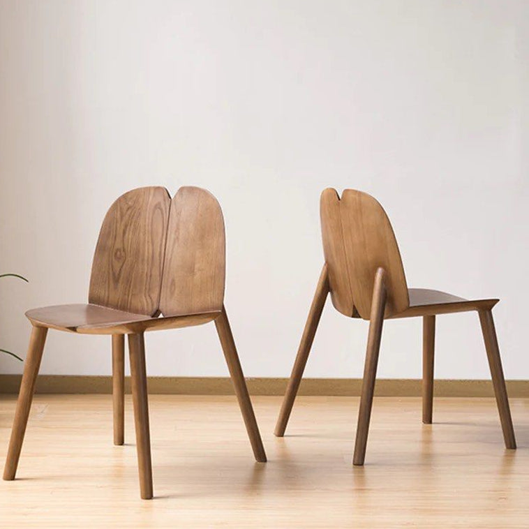 TRAYA Wood Dining Chair - Radical Homes Singapore