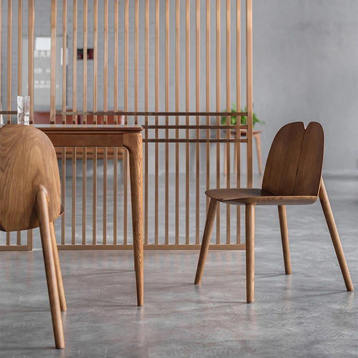 TRAYA Wood Dining Chair - Radical Homes Singapore