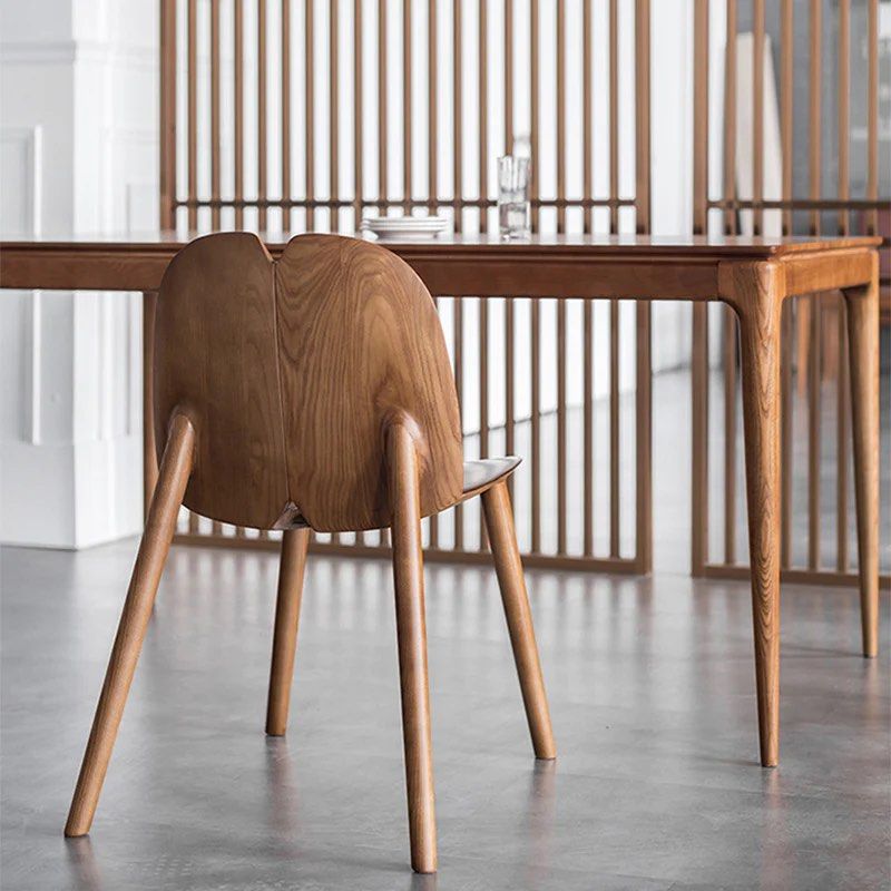 TRAYA Wood Dining Chair - Radical Homes Singapore