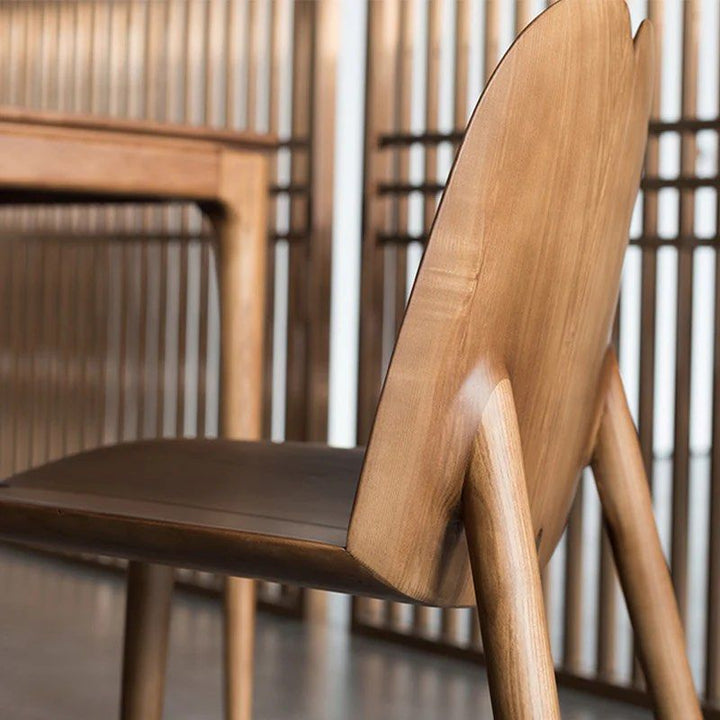 TRAYA Wood Dining Chair - Radical Homes Singapore